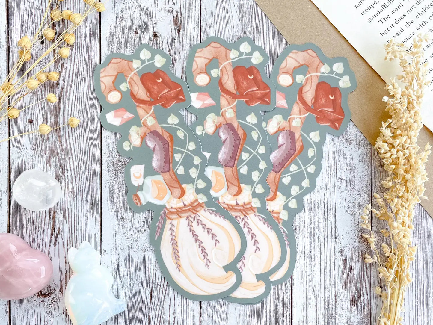 Witchy Broomstick Bookmark