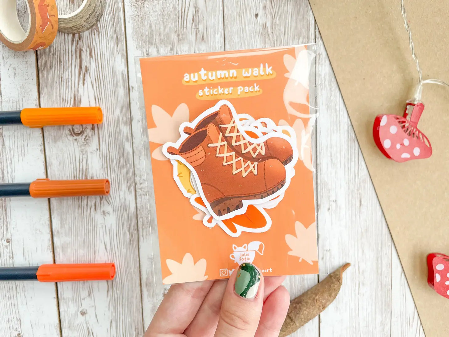 Autumn Walk sticker pack