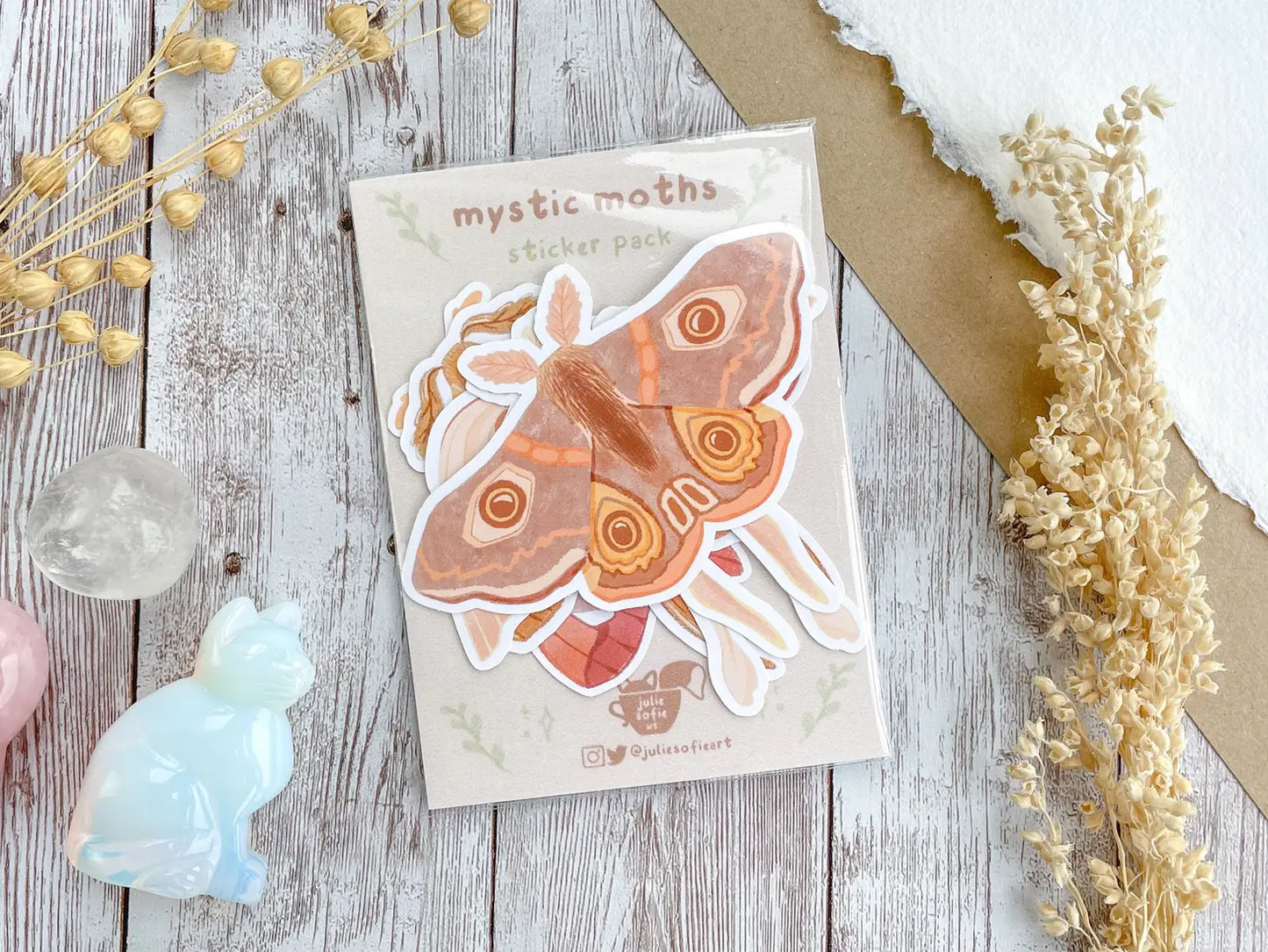 Mystic Moths Sticker Pack