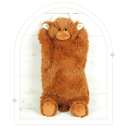 Highland Cow Hot Water Bottle