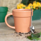 Plain Plant Pot Ceramic Mug and Shovel Spoon - Hello Pumpkin