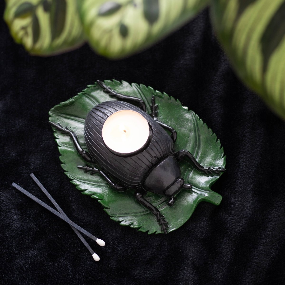 Beetle Tealight Candle Holder - Hello Pumpkin