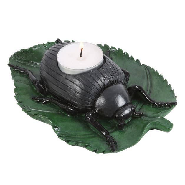 Beetle Tealight Candle Holder - Hello Pumpkin