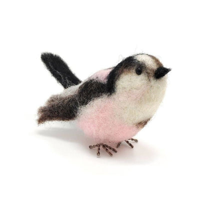 British Birds Long-Tailed Tit Needle Felting Kit - Hello Pumpkin