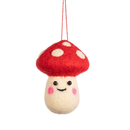 Cute felt mushie bauble - Hello Pumpkin