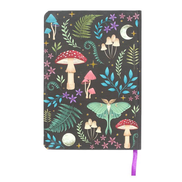 Dark Forest Print A5 Notebook - Hello Pumpkin