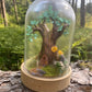 Enchanted Tree Fairy Lamp in a bell jar - Hello Pumpkin