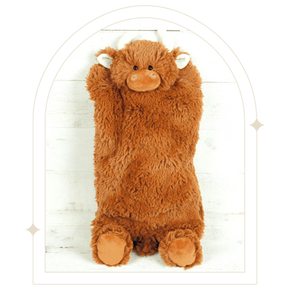 Highland Cow Hot Water Bottle - Hello Pumpkin