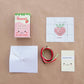 Kawaii Strawberry Mini Cross Stitch Kit In A Matchbox - Hello Pumpkin