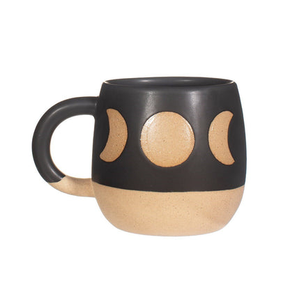 Moonphase stoneware mug - Hello Pumpkin