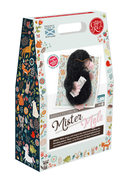 Mr Mole Felting Kit - Hello Pumpkin