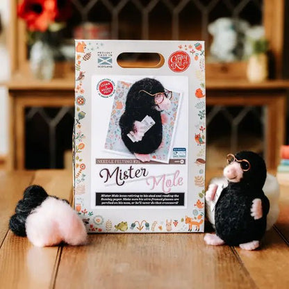 Mr Mole Felting Kit - Hello Pumpkin