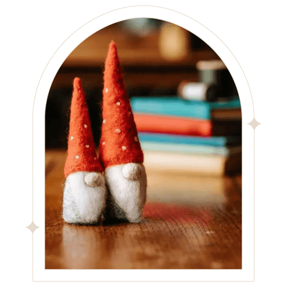 Nordic Gnomes Needle Felting Kit - Hello Pumpkin