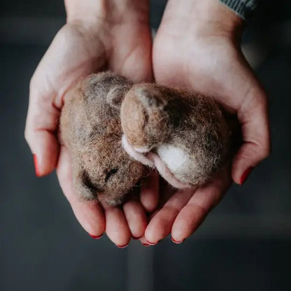 Sleepy Mice Needle Felting Kit - Hello Pumpkin