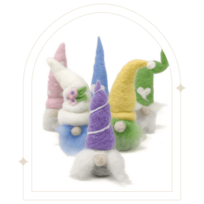 Spring Gnomes Needle Felting Kit - Hello Pumpkin