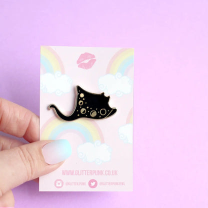 Stingray enamel pin - Hello Pumpkin