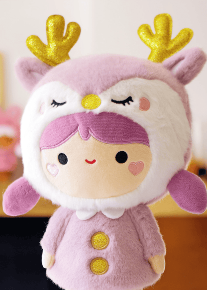 Twinkle Plum cute reindeer soft doll - Hello Pumpkin