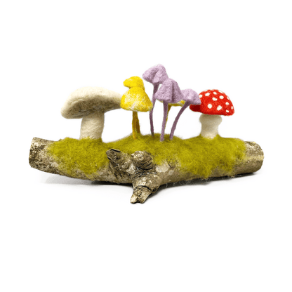 Woodland Toadstools Needle Felting Kit - Hello Pumpkin